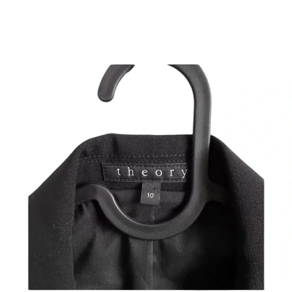 Theory Women’s Black One Button Blazer 10 - Picture 7 of 9